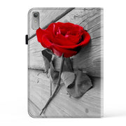 For Lenovo Xiaoxin Pad Pro 12.7 Crystal Texture Painted Leather Tablet Case(Rose)