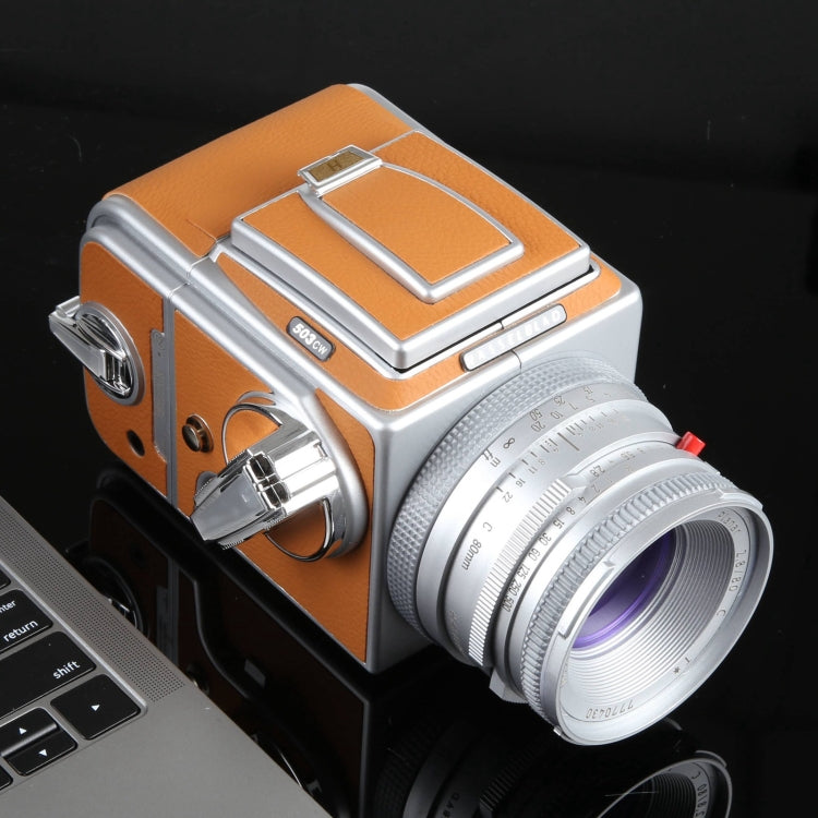 For Hasselblad 503CW Non-Working Fake Dummy Camera Model Photo Studio Props(Brown Silver)