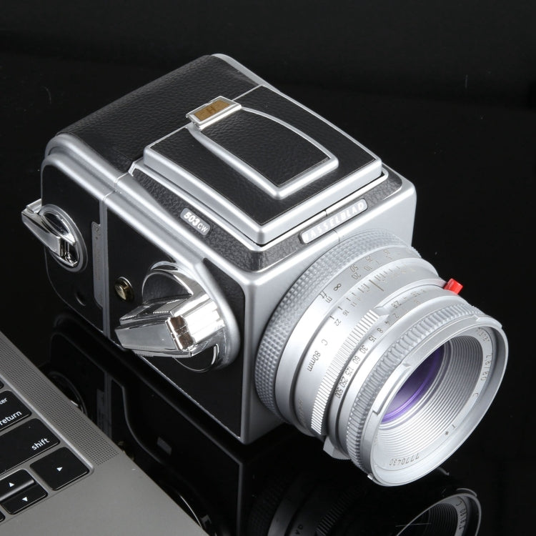 For Hasselblad 503CW Non-Working Fake Dummy Camera Model Photo Studio Props(Black Silver)