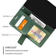 For Google Pixel 9 Skin Feel Splicing Leather Phone Case(Green)