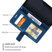 For Google Pixel 9 Pro Skin Feel Splicing Leather Phone Case(Blue)