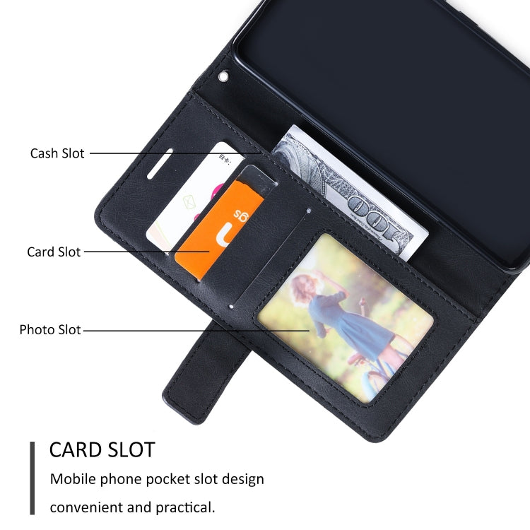 For Google Pixel 9 Pro Skin Feel Splicing Leather Phone Case(Black)