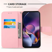For Motorola Moto G Stylus 5G 2024 3D Painting Horizontal Flip Leather Phone Case(Chasing Dreams)