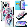 For Huawei Pura 70 3D Painting Horizontal Flip Leather Phone Case(Color Drop Wind Chimes) - free shipping - PMC Jewellery - Order now!