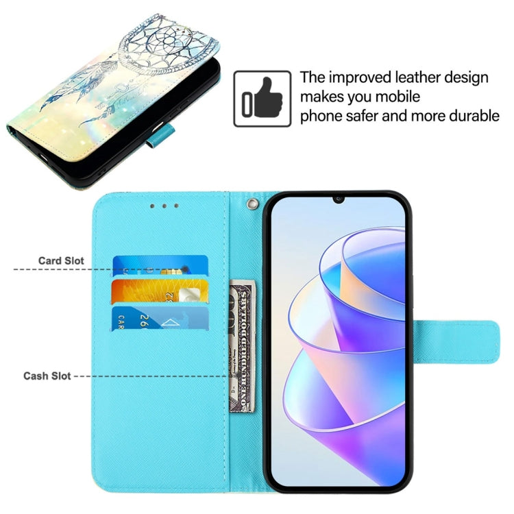 For Huawei Pura 70 3D Painting Horizontal Flip Leather Phone Case(Dream Wind Chimes)