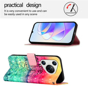 For Huawei Pura 70 3D Painting Horizontal Flip Leather Phone Case(Chasing Dreams)