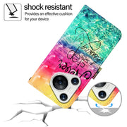 For Huawei Pura 70 3D Painting Horizontal Flip Leather Phone Case(Chasing Dreams)
