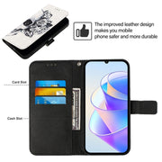 For Huawei Pura 70 Pro 3D Painting Horizontal Flip Leather Phone Case(Skull)