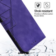 For Huawei Pura 70 Pro Crossbody 3D Embossed Flip Leather Phone Case(Purple)