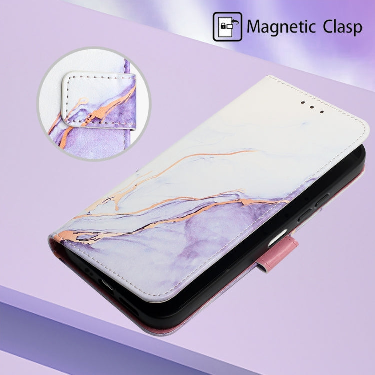 For OPPO A38 4G Global PT003 Marble Pattern Flip Leather Phone Case(LS006)