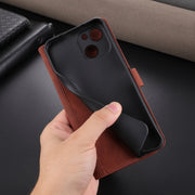 For Huawei Maimang A20 AZNS Skin Feel Calf Texture Flip Leather Phone Case(Brown)