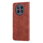 For Huawei Enjoy 60X/nova Y91 AZNS Skin Feel Calf Texture Flip Leather Phone Case(Brown)