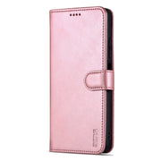 For Huawei Enjoy 60X/nova Y91 AZNS Skin Feel Calf Texture Flip Leather Phone Case(Rose Gold)