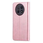 For Huawei Enjoy 60X/nova Y91 AZNS Skin Feel Calf Texture Flip Leather Phone Case(Rose Gold)