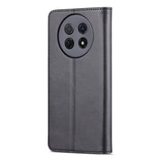 For Huawei Enjoy 60X/nova Y91 AZNS Skin Feel Calf Texture Flip Leather Phone Case(Black)