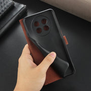 For Huawei Enjoy 60X/nova Y91 AZNS Skin Feel Calf Texture Flip Leather Phone Case(Black)