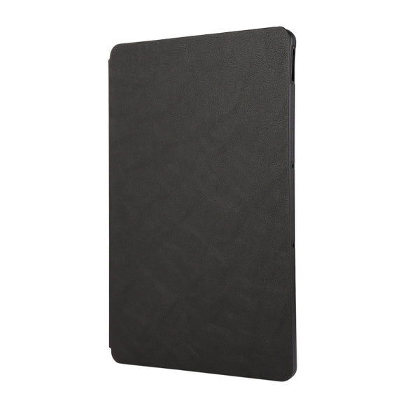 For Lenovo Xiaoxin Pad Pro 12.7 Simple Crazy Horse Leather Tablet Case(Black)