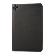 For Lenovo Xiaoxin Pad Pro 12.7 Simple Crazy Horse Leather Tablet Case(Black)