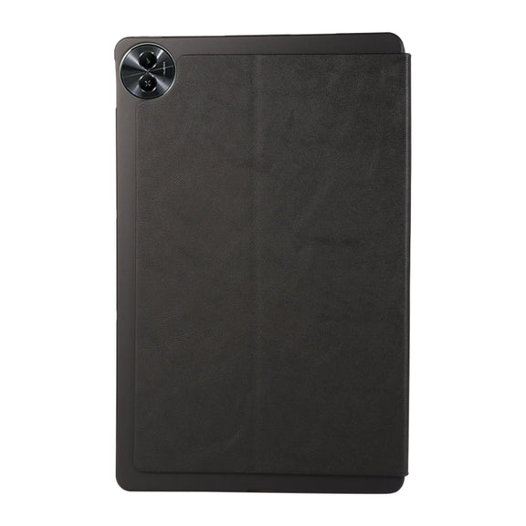 For Lenovo Xiaoxin Pad Pro 12.7 Simple Crazy Horse Leather Tablet Case(Black)