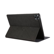 For Lenovo Xiaoxin Pad Pro 12.7 Simple Crazy Horse Leather Tablet Case(Black)