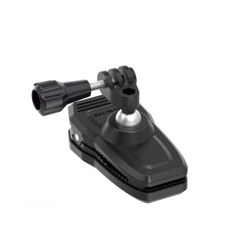 Sunnylife 360 Degree Rotation Swivel Backpack Clip Magnetic Suction Action Camera Mount(Black)
