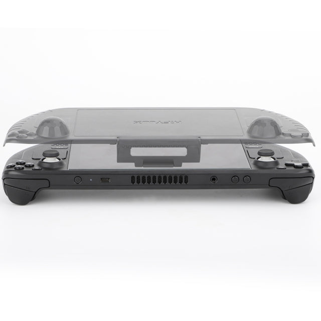 For Steam Deck Hifylux 3 in 1 Gaming Console Protector Guard Monitor Cover Sun Hood Kickstand Holder Mount(Black)