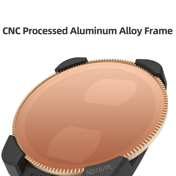For DJI Air 3 Sunnylife Camera Lens Filter, Filter:ND32