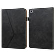 For Samsung Galaxy Tab A9 Solid Color Stripe Embossed Leather Tablet Case(Black) - free shipping - PMC TechLife - Order now!