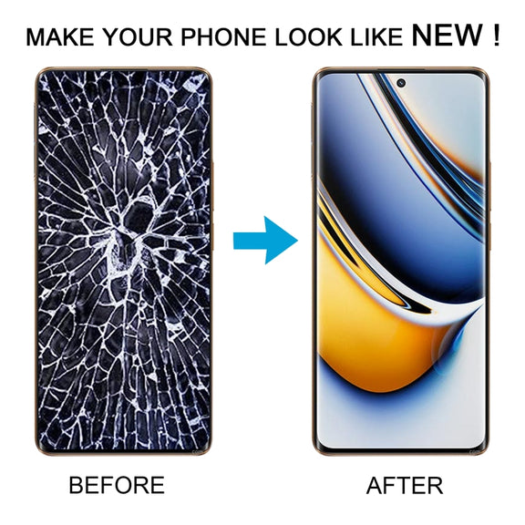 For Realme 11 Pro+ RMX3740 RMX3741 Original AMOLED LCD Screen with Digitizer Full Assembly