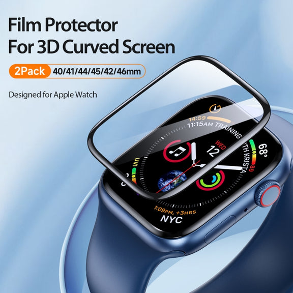 For Apple Watch Series 10 46mm DUX DUCIS Pmma Series 3D Surface Composite Soft Watch Film