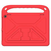 For Amazon Kindle Fire HD 10 2023 Handle EVA Shockproof Tablet Case with Holder(Red)