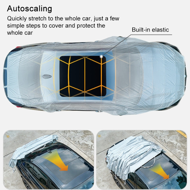 Automatic Retractable SUV Universal Sunshade Snow-proof Dust-proof Cover, Size:S