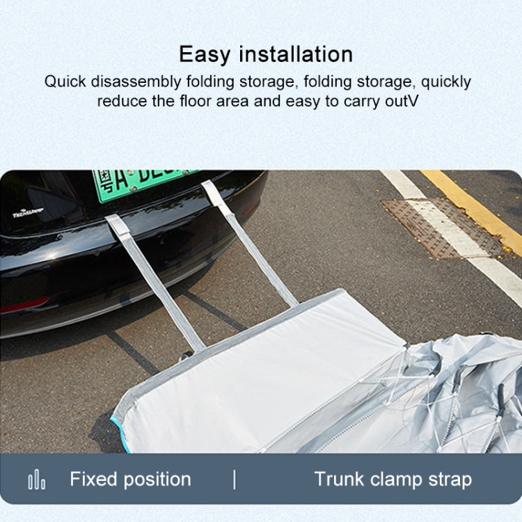 Automatic Retractable SUV Universal Sunshade Snow-proof Dust-proof Cover, Size:M