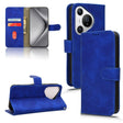 For Huawei Pura 70 Skin Feel Magnetic Flip Leather Phone Case(Blue) - Huawei Cases by PMC Jewellery | Online Shopping South Africa | PMC Jewellery | Buy Now Pay Later Mobicred