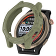 For Amazfit Cheetah / Cheetah Pro Armor Hollow Watch Protective Case(Jungle Green) - Watch Cases by PMC TechLife | Online Shopping South Africa | PMC TechLife