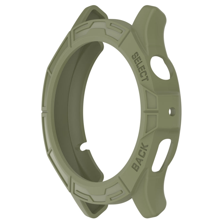 For Amazfit Cheetah / Cheetah Pro Armor Hollow Watch Protective Case(Jungle Green)