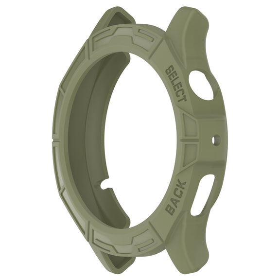 For Amazfit Cheetah / Cheetah Pro Armor Hollow Watch Protective Case(Jungle Green)