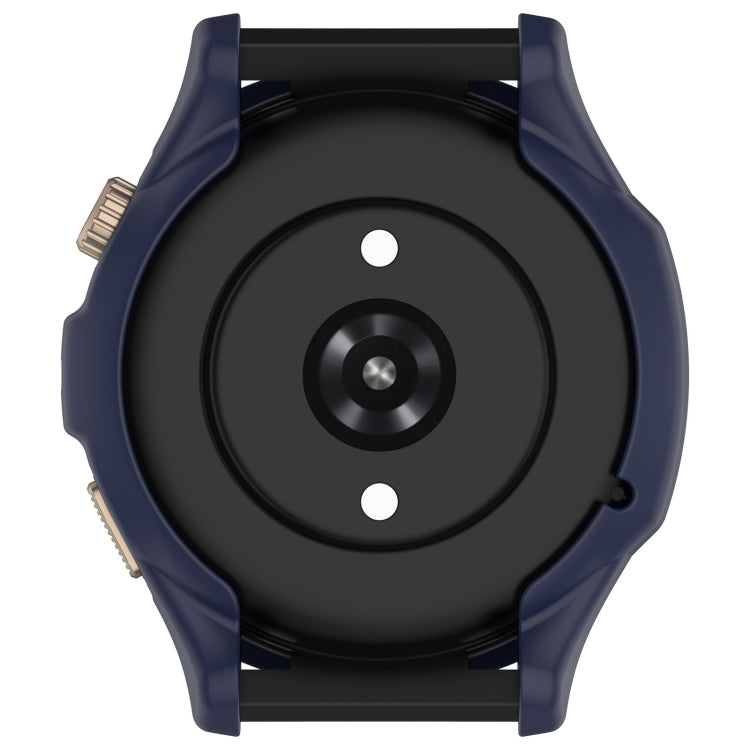 For Amazfit Cheetah / Cheetah Pro Armor Hollow Watch Protective Case(Midnight Blue)