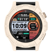 For Amazfit Cheetah / Cheetah Pro Armor Hollow Watch Protective Case(Starlight Color)