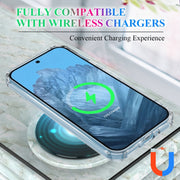 For Google Pixel 9 Pro MagSafe Clear Acrylic PC Hybrid TPU Phone Case(Transparent)