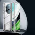 For Huawei Mate 60 Magnetic Double-side HD Tempered Glass Phone Case(Silver) - free shipping - PMC TechLife - Order now!