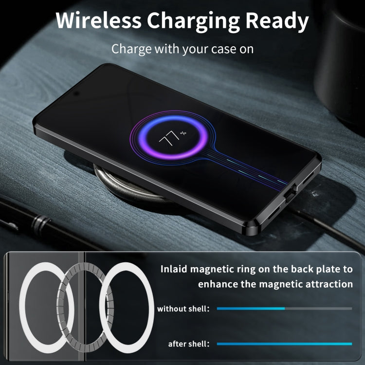 For Xiaomi 14 Pro Aromatherapy Magnetic Metal Phone Case(Black)