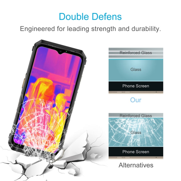 For Ulefone Power Armor 18T Ultra 10pcs 0.26mm 9H 2.5D Tempered Glass Film