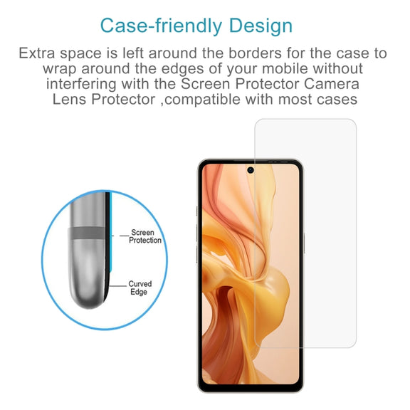 For Ulefone Note 18 Pro 10pcs 0.26mm 9H 2.5D Tempered Glass Film