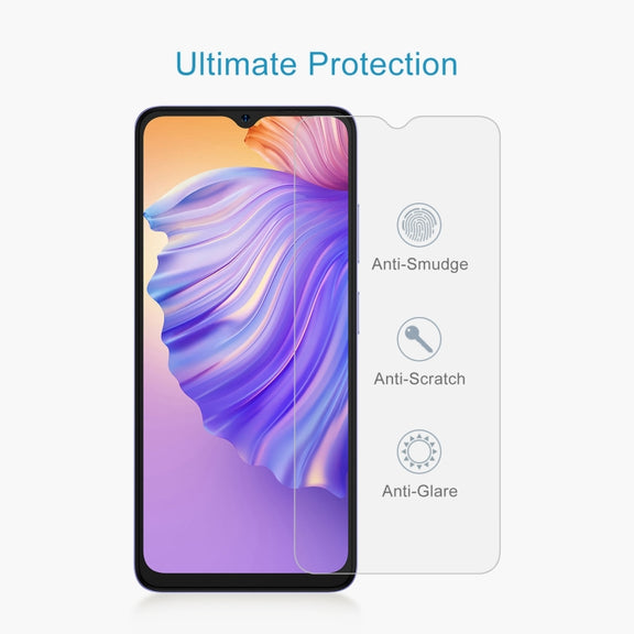 For Ulefone Note 21 10pcs 0.26mm 9H 2.5D Tempered Glass Film