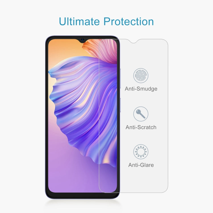 For Ulefone Note 21 10pcs 0.26mm 9H 2.5D Tempered Glass Film