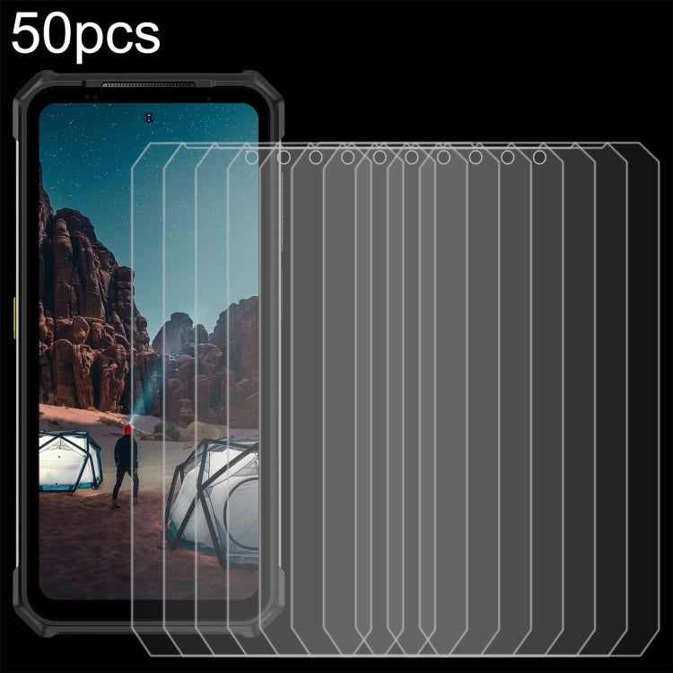 For Ulefone Armor 24 50pcs 0.26mm 9H 2.5D Tempered Glass Film