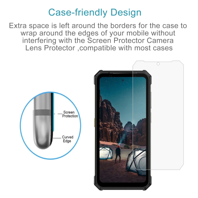 For Ulefone Armor 24 50pcs 0.26mm 9H 2.5D Tempered Glass Film