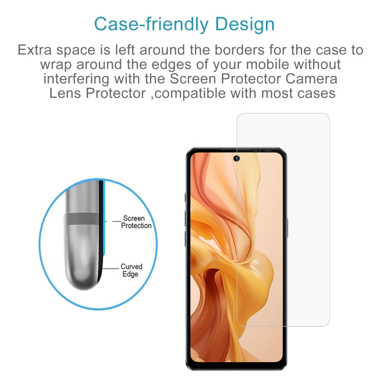 For Ulefone Note 18 Ultra 5G 50pcs 0.26mm 9H 2.5D Tempered Glass Film
