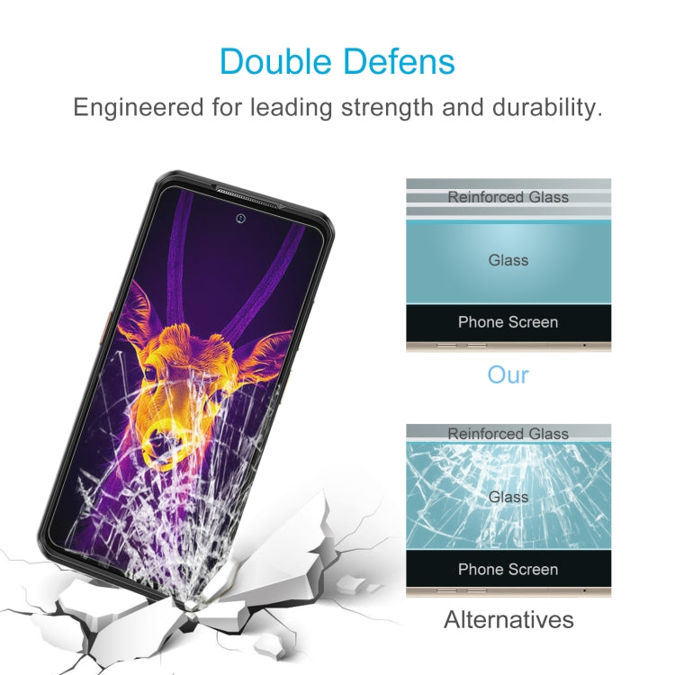 For Ulefone Armor 25T Pro 50pcs 0.26mm 9H 2.5D Tempered Glass Film